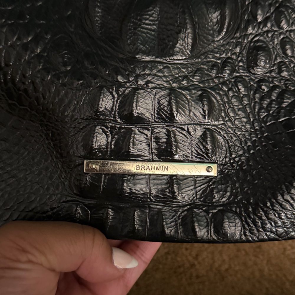 Brahmin Crocodile-Embossed Women's Bag - Picture 3 of 8